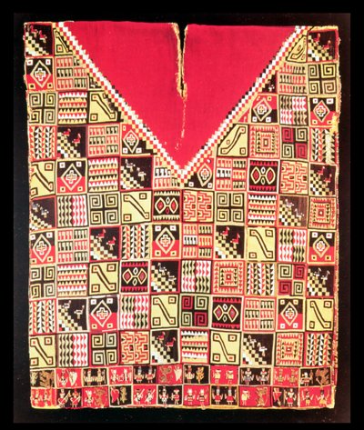 Poncho inca, Bolivia, c.1500 de Incan